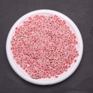 500g/Lote Rodajas de Arcilla de Araña Roja Serie Halloween, Chispas de Cerámica Blanda para Manualidades DIY, Accesorios de Relleno para Slime - Product Image 1