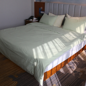 100% Rửa Sạch Bông Khách Sạn Bộ Đồ Giường Đặt Sử Dụng Nhà Sử Dụng Khăn Trải Giường Đặt Bông Bộ Đồ Giường Bộ Đồ Giường Bộ Bộ Đồ Giường Trẻ Em Sang Trọng Bông Khăn Trải Giường - Product Image 6