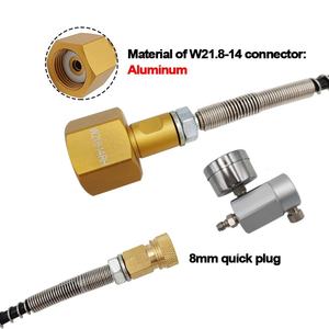 Adaptador de Conexión Rápida de Aleación de Aluminio de 50 cm para Cilindros Sodastream Art y Terra - Product Image 3