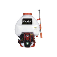 Mesin Penyemprot Pertanian Tekanan Tinggi Farmjet 25L / 30L, Peralatan Penyemprot Bertenaga Bensin 2 Tak / 4 Tak