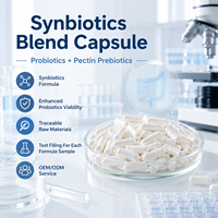 Complément alimentaire personnalisé pour l'équilibre de la flore intestinale, Bifidobacterium Longum CCFM760 avec pectine, soutien OEM pour le soulagement de la constipation