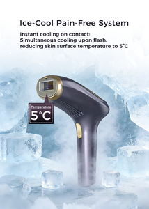 Máquina IPL Láser de Alto Rendimiento, la <span class=keywords><strong>Mejor</strong></span> <span class=keywords><strong>Depiladora</strong></span> IPL con Enfriamiento de Hielo para Uso <span class=keywords><strong>en</strong></span> <span class=keywords><strong>Casa</strong></span>, Dispositivo Portátil de Depilación Indolora - Product Image 4