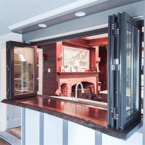 Ventanas Plegables Comerciales de Aluminio, Ventana Bi-Plegable para Tienda - Product Image 3