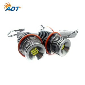 Autodragons - Luces LED de Ojos de Ángel para Automóvil, Súper Brillantes, Chip Xenon E60 E83 CR, Color Blanco, para E90 E92 E87 E36 E64 E39 X3 X5 - Product Image 1