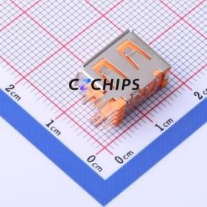 906-752B1114D10200 <b>USB</b> Connector Through hole Component (THT) Connector Type-<b>A</b> <b>USB</b> <b>2.0</b> Female Side Insert - Product Image 2