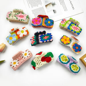 กิ๊บหนีบผมแบบหนีบผมสำหรับงานปาร์ตี้สุดหรูอุปกรณ์เสริมผมถักแบบเรียบง่ายของฝรั่งเศส - Product Image 4