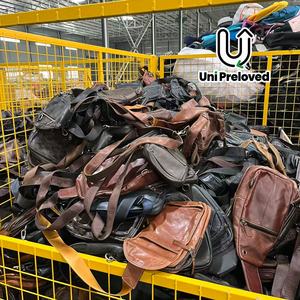 A13-2 Vente en gros de sacs de ceinture <span class=keywords><strong>pour</strong></span> hommes en cuir véritable d'occasion, sac de <span class=keywords><strong>taille</strong></span> en cuir de vache et de mouton, approvisionnement en vrac - Product Image 3