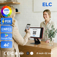 Tableta Android de 10.1 Pulgadas para Tiendas de Ropa, para Escanear y Pagar, y para Mostrar Promociones, con Soporte de Alimentación PoE