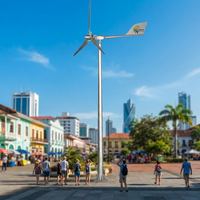 Éolienne à pas variable HLD 10KW, générateur éolien de sécurité, puissance maximale 15KW, diamètre du rotor 7m, usage domestique, tension de sortie 220V, horizontale