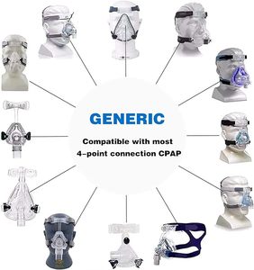 Sangle de fixation pour <span class=keywords><strong>masque</strong></span> CPAP avec logo personnalisé OEM, bandeau élastique réglable de remplacement pour l'<span class=keywords><strong>apnée</strong></span> <span class=keywords><strong>du</strong></span> <span class=keywords><strong>sommeil</strong></span>, lavable, de qualité médicale - Product Image 4