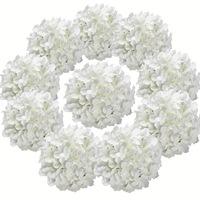 Handgemaakte Kunstzijde Hortensia Bloemen en Stengels - Moderne Duurzame Decoratie voor Huis & Bruiloft