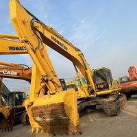 Mini-excavatrice d'occasion Komatsu PC400-7, moteur 86KW, pompe, capacité de la benne 1,4M, 20 tonnes, origine Japon, vente chaude