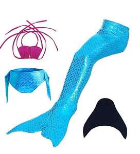 2022 Summer Wholesale Baby Shell Bikini Child <b>Mermaid</b> <b>Tail</b> for <b>Swimming</b> Princess Swimwear - Product Image 1