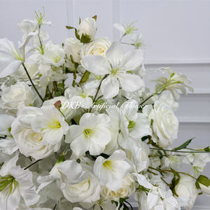 Centros de Mesa Populares para Bodas, Decoración Floral para Bodas, Centros de Mesa con Esferas de Flores para Decoración de Bodas - Product Image 4