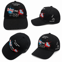 Casquette de baseball vintage tendance avec image formelle, OEM, motif graffiti, slogan créatif imprimé, respirante, imperméable, 100 % coton, style trucker