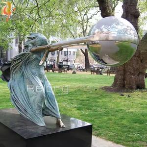 Sculpture en cuivre coulé en laiton personnalisé de haute qualité grand extérieur métal Art Force <span class=keywords><strong>Nature</strong></span> terre <span class=keywords><strong>mère</strong></span> <span class=keywords><strong>Gaia</strong></span> Bronze métal artisanat - Product Image 6