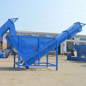 Automatic PET Plastic Bottle Recycle Washing Crushing Machine Line For Recycled Industry