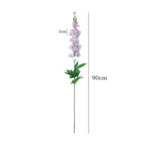 BL-8394 <span class=keywords><strong>Ailin</strong></span> Seide Larkspur Blumen für Home Decor Indoor Office Garten Hochzeit Tisch Vase Künstliche Delphinium Anordnung - Product Image 6