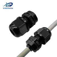 IP68 étanche Quick -fit Types métriques de joint de câble de connecteur de presse-étoupe en plastique en nylon