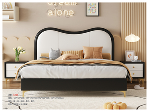 <span class=keywords><strong>Lit</strong></span> pour enfants <span class=keywords><strong>de</strong></span> luxe moderne avec cadre en bois, <span class=keywords><strong>lit</strong></span> confortable pour tout-petits, pour hôtel ou chambre à coucher - Product Image 1
