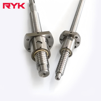 Vis à billes miniature sur mesure de haute précision, écrou à bride, roulement S55C, longue durée de vie, TBI BSH1002 BSH1004 BSH1204 BSH1605