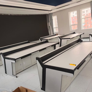 Table de contrôle de poste de travail de personnel de bureau de console de moniteur de centre de commande de sécurité moderne de haute qualité pour une efficacité de travail optimale - Product Image 3