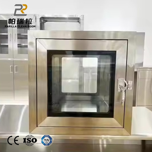 Caja de Transferencia Modular de Acero Inoxidable con Bloqueo Mecánico Estático de Alta Calidad, Diseño HEPA 99.99% para Cuarto Limpio - Product Image 2