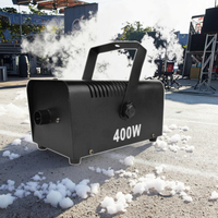Machine à fumée mini 400W avec télécommande sans fil, chauffage rapide, pour Halloween, mariage, DJ, discothèque, fête, effets de scène