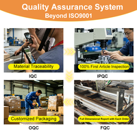Fabrication de tôles en aluminium et acier inoxydable par découpe laser de précision et pliage pour pièces de quincaillerie personnalisées ISO9001
