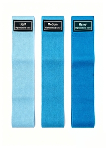 MDSport Home <b>Workout</b> Booty <b>Band</b> Yoga Exercise Gym <b>Workout</b> Custom Logo Fitness Fabric Hip Circle Loop <b>Band</b> for Body Building - Product Image 3