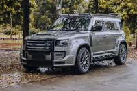 Kit carrosserie large pour Land Rover Defender LM, en matériau PP, comprenant pare-chocs avant et arrière, lèvres avant et arrière, aileron arrière