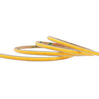 Bande lumineuse LED COB flexible à 320 LED, blanc chaud 3000K, 24V, CRI90, avec télécommande/Wi-Fi, dimmable, pour aménagement paysager