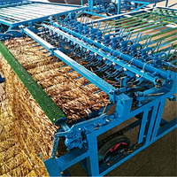 Machine à tresser les pailles de bulrush, machine à coudre les balais en paille, machine à tricoter les tapis en paille de roseau