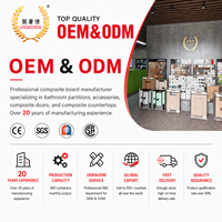 Armario de Almacenamiento Moderno de HPL Fenólico Engrosado e Impermeable, Gabinete Modular Ensamblado Resistente al Desgaste con Llave para Baños Públicos Comerciales