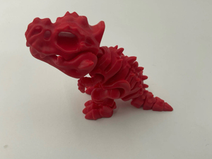 3D Tyrannosaurus Rex Nhựa Khủng Long đồ chơi như nhà văn phòng trang trí món quà có tính năng động vật chủ đề - Product Image 3