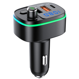 T65 <strong>Bluetooth</strong> Car Accessories Mp3 Player FM Transmitter With PD QC 3.0 Charger <strong>Adaptor</strong> - Product Image 3