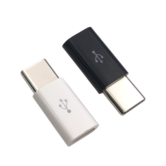 New OTG Adapter for Android Phones Micro to Type-C Converter Compatible with for Apple Android to Type-C Adapter