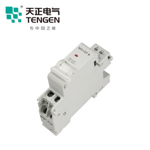 Disjoncteur miniature Tengen Tgb1n-63 2P C32 400V avec déclenchement par shunt et déclenchement auxiliaire à distance pour protection incendie MX+OF - Product Image 2