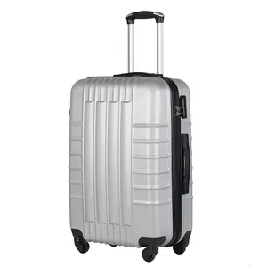 Wholesale Customized Travel Trolley Abs Pc Hardside Luggage Carry On Travel Bags Luggage Suitcase Set