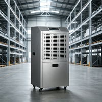 Deshumidificador de Piso de 90L/D, Sistema de Secado de Aire Industrial y Comercial, Dispositivo de Control de Humedad, Kit Maestro Nuevo