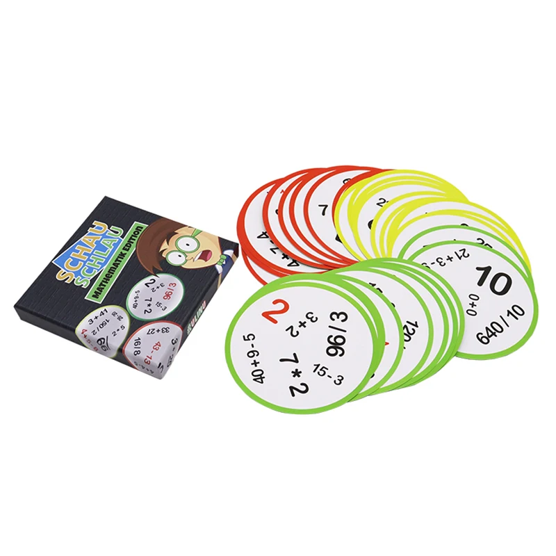 OEM Custom Printed Paper Baby Game Card Printing Art Paper Deck Card With Booklet