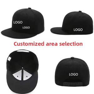 Casquette Snapback à 7 panneaux, visière plate, bicolore, vierge, personnalisable avec broderie et impression, pour le streetwear et le hip-hop, fabricant <span class=keywords><strong>en</strong></span> gros - Product Image 2