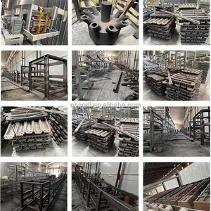SHENGUANG Produce lingotes 200-1000kg Horno de fusión Fundición de aluminio Horno de fundición Olla de horno - Product Image 4
