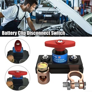 Interrupteur de déconnexion de batterie de voiture 12V 24V, interrupteur manuel de coupure pour camion, camping-car, <span class=keywords><strong>bateau</strong></span>, <span class=keywords><strong>remorque</strong></span>, protection contre les fuites - Product Image 4