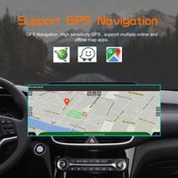 Reproductor de coche universal Android 2 Din con Radio Android Radio de coche reproductores Mp3/MP4 para Toyota HIGHLANDER/KLUGER 2007-2014