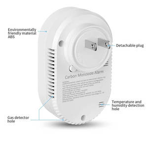 Kiểm tra rò rỉ khí Carbon Monoxide phát hiện rò rỉ khí nhiệt độ và độ ẩm mét - Product Image 3