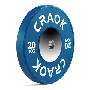 Fitness Olymp Gym Peso Competición Barbell Estándar KG Calibrado Levantamiento de pesas Parachoques Power Powerlifting Barbell Plate - Product Image 6