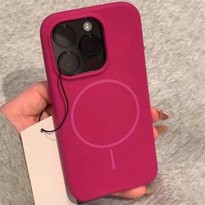 Funda Magnética de Silicona Suave para <span class=keywords><strong>iPhone</strong></span> Serie 17/16/15/14/<span class=keywords><strong>13</strong></span>/12/11, Funda Protectora con <span class=keywords><strong>Carga</strong></span> Inalámbrica CHAOYIDIAN - Product Image 2