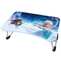 Table de chevet en MDF pour ordinateur portable, table de chevet réglable et pliante pour ordinateur portable
