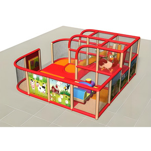 Parque Infantil Modular de Diseño Personalizado para Niños, Área de Juegos Suave Completa con Toboganes y Juguetes para Centro de Entretenimiento Familiar - Product Image 2